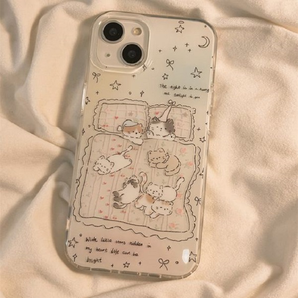 Repurpose old phone cases.