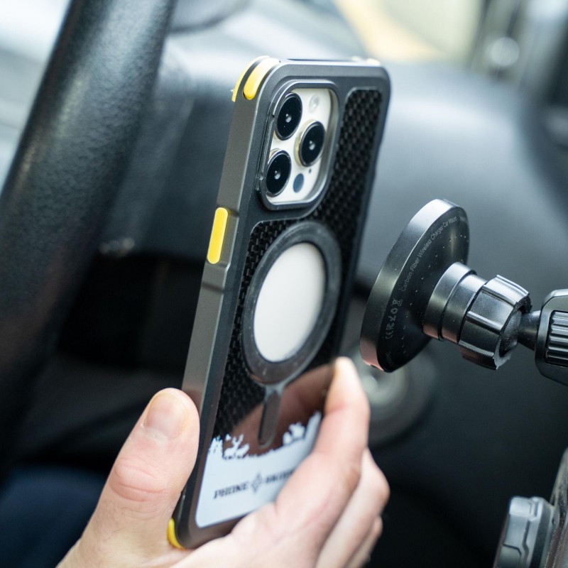 car phone mount with wireless charging