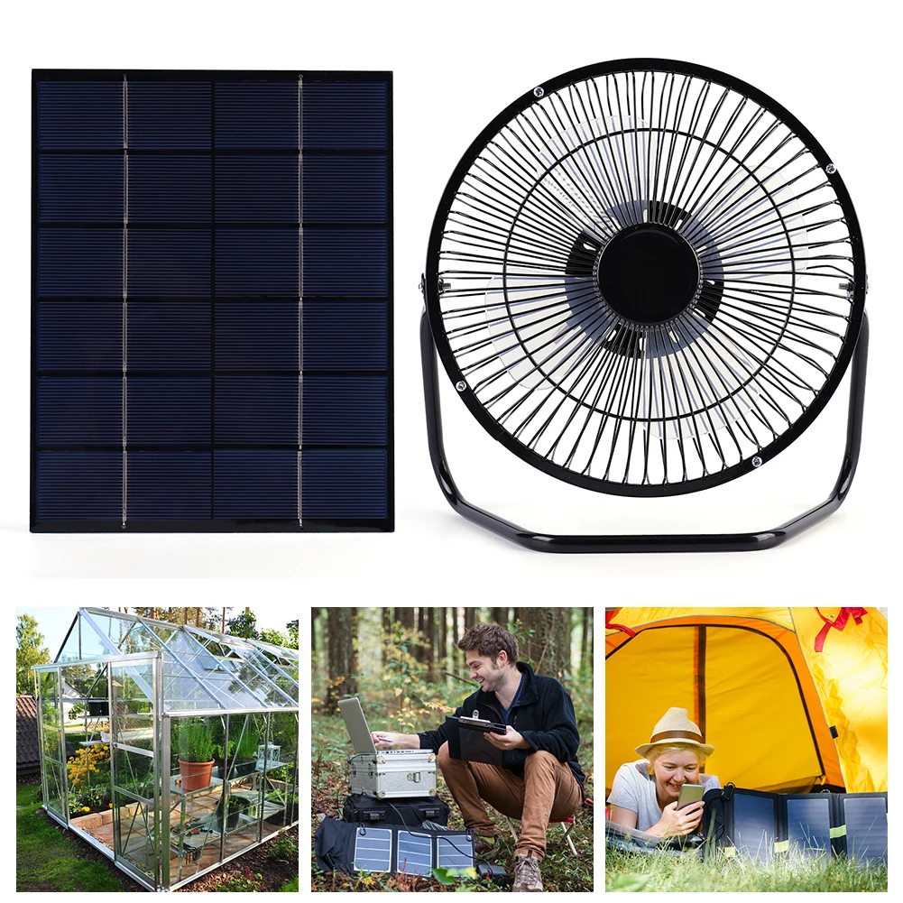 solar powered fan